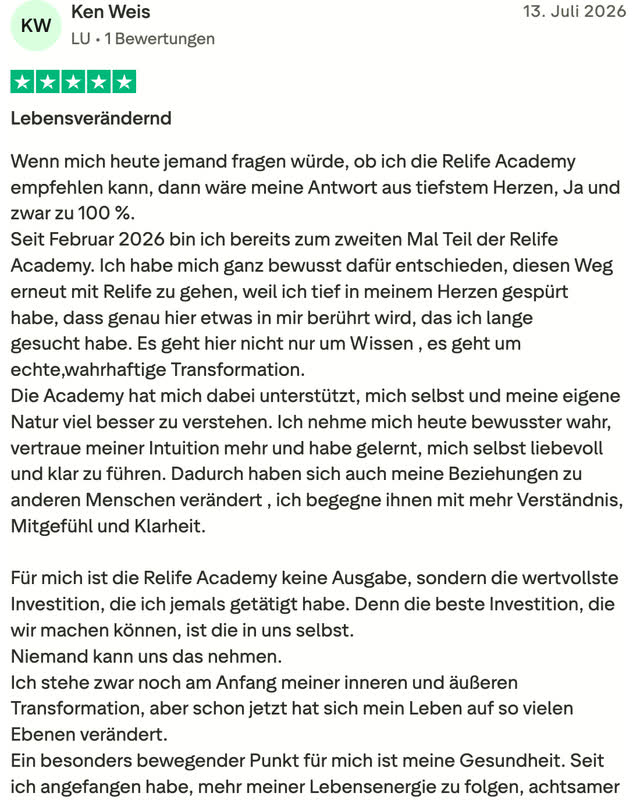Ken Weis, fünf Sterne: Er ist zum zweiten Mal Teil der Akademie und beschreibt, warum er diesen Weg bewusst erneut gegangen ist.